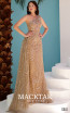 MackTak Couture M22407 Gold Front Dress
