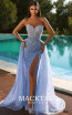 MackTak Donatella Blue Front Dress