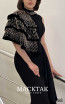 MackTak Couture 8063 Black Detail Dress