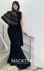 MackTak Couture 8063 Black Front  Dress