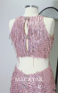 Alfa Beta Madelyn Pink Beaded Dress