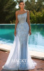 MackTak Manon Light Blue Front Dress