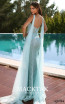 MackTak Lina Light Blue Back Dress