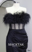 Alfa Beta Nicole Black Detail Dress