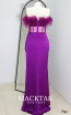 Alfa Beta Nicole Purple Back Dress