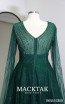 Magdalen Emerald Beaded Dress