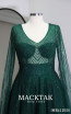 Magdalen Emerald Long Sleeve Dress