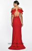 Malory Red Back Dress