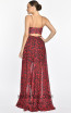 Manette Red Back Dress