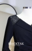 Marcelia Black Detail Dress