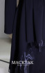 Marjie Black Crepe Dress