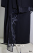 Marjie Black Midi Dress