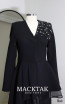 Marjie Black Long Sleeve Dress