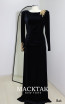 Martine Black Front Dress