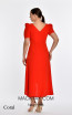 Mellicent Coral Back Dress