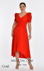Mellicent Coral Front Dress
