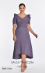Mellicent Dark Lilac Front Dress