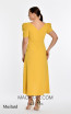 Mellicent Mustard Back Dress