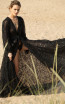 Miau By Clara Rotescu Amalia Black Front Dress