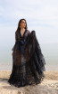 Miau By Clara Rotescu Azoca Black Front Dress