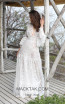 Miau By Clara Rotescu Deniz White Front Dress