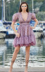 Miau By Clara Rotescu Hady Light Purple Front Dress