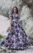 Miau By Clara Rotescu Keyra Purple Front Dress