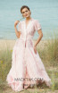 Miau By Clara Rotescu Mariposa Pink Front Dress