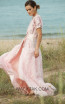 Miau By Clara Rotescu Mariposa Pink Side Dress