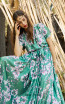 Miau By Clara Rotescu May Green Front Dress