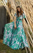 Miau By Clara Rotescu May Green Front Dress