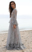 Miau By Clara Rotescu Ramses Gray Side Dress