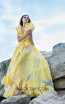Miau By Clara Rotescu Sicily Yellow Front Dress
