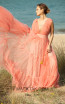 Miau By Clara Rotescu Subira Pink Front Dress