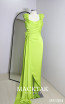Michelle Apple Green Front Dress