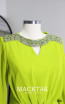 Minerve Lime Crepe Dress