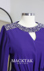 Minerve Purple Detail Dress