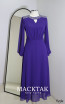 Minerve Purple Front Dress