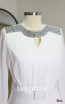 Minerve White Beaded Dress