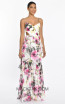 Mirielle White Fuchsia Side Dress