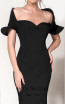 MNM Couture 2144A Black Front2 Dress
