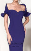 MNM Couture 2144A Blue Front2 Dress