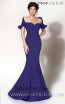 MNM Couture 2144A Blue Front Dress