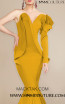 MNM Couture 2327 Mustard Front2 Dress