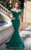 MNM Couture 2426A Green Front Dress