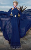MNM Couture 2480A Blue Front Dress