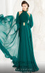 MNM Couture 2480A Green Front3 Dress
