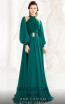 MNM Couture 2480A Green Front4 Dress