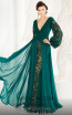 MNM Couture 2551 Green Front Dress
