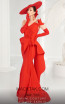 MNM Couture 2553 Red Front Dress